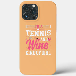 Wine Tennis Lover Frauen Ich bin Tennis und Wein Case-Mate iPhone Hülle