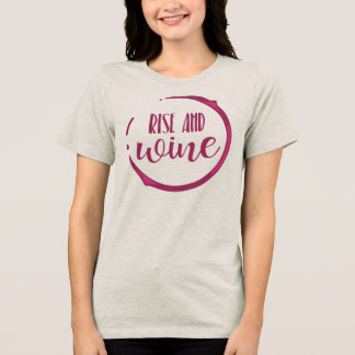 Wine-Themed Bachelorette Group Tri-Blend Shirt