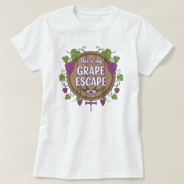 Wine Time T-Shirt (Design vorne)