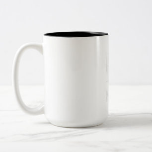 Wine Whippet Funny Dog Mom Gift Idea Zweifarbige Tasse