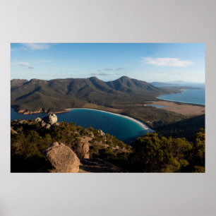 Wineglass Bay, Tasmania, Australien Poster