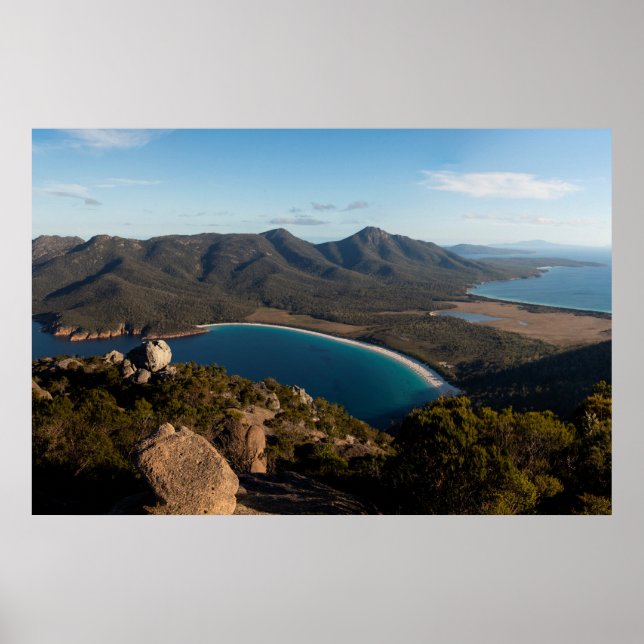 Wineglass Bay, Tasmania, Australien Poster (Vorne)