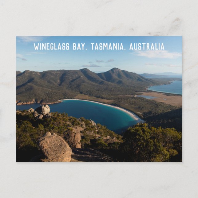 Wineglass Bay, Tasmania, Australien Postkarte (Vorderseite)