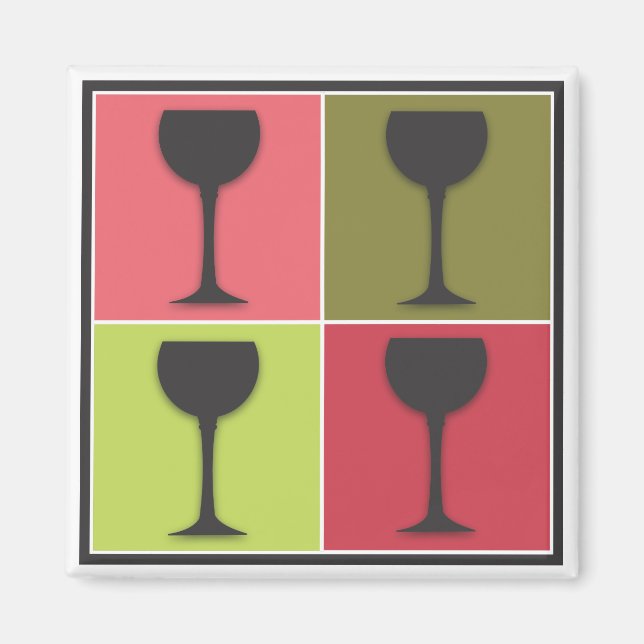 Wineglass Pop Wine tasting in der Fattoria Magnet (Vorne)