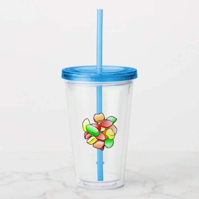 Winegums Acrylic Tumbler Acryltrinkbecher (Vorderseite)