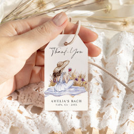 Winery Picnic Cottage Bachelorette Geschenkanhänger