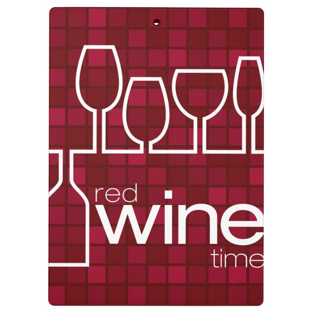 WineTime Klemmbrett (Rückseite)