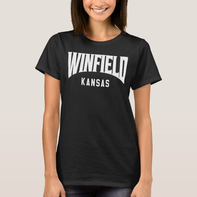 Winfield Kansas T-Shirt (Vorderseite)