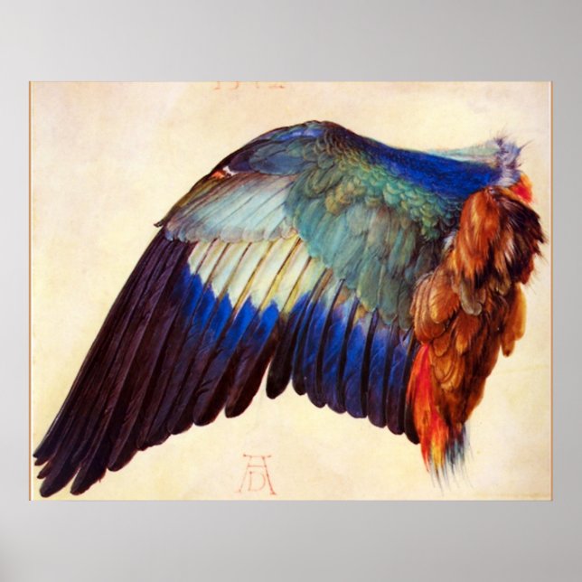 WING AN EINER EUROPÄISCHEN ROLLER POSTER (Vorne)