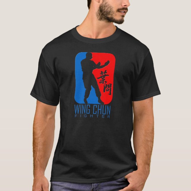 Wing Chun Fighter - IP Man Linage T-Shirt (Vorderseite)