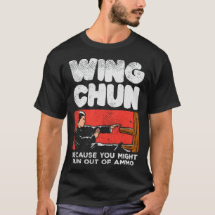 Wing Chun kämpfter chinesischer Kampfkunst Funny Z T-Shirt
