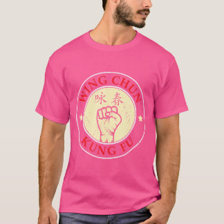 Wing Chun Kung Fu Logo für Kampfkunst T-Shirt