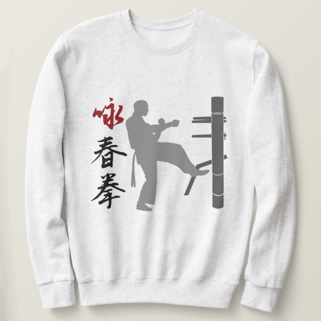Wing Chun Kung Fu Sweatshirt (Design vorne)