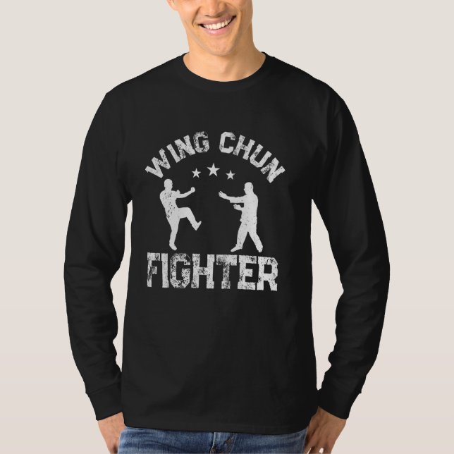Wing Chun Martial Arts - Wing Chun Fighter T-Shirt (Vorderseite)
