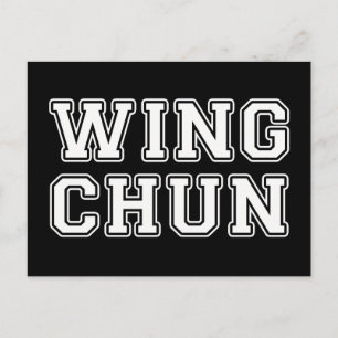 Wing Chun Postkarte