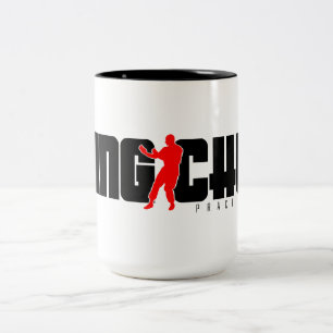Wing Chun Practitioner Zweifarbige Tasse