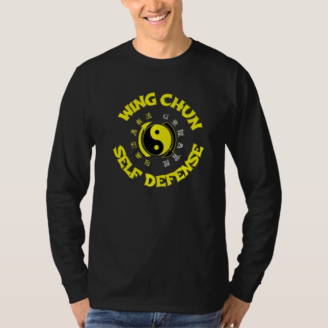 WING CHUN SELF DEFENSE   T-Shirt (Vorderseite)