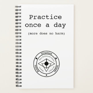 Wing Chun Training Journal Planer