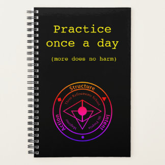 Wing Chun Training Journal (schwarz) Planer