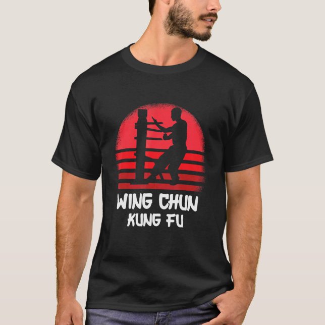 Wing Chun Wing Tsun Kung Fu Kampfkünste Sp T-Shirt (Vorderseite)