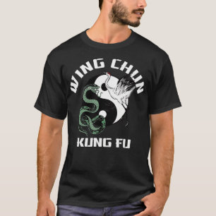 Wing Chun Yin Yang Crane Snake T-Shirt