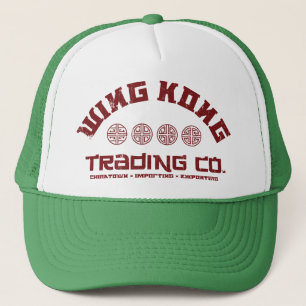 wing das kong, das großes Problem Co. in weniger Truckerkappe