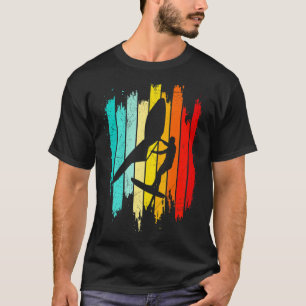 Wing Foil Wingsurf Retro Wing Foil Foil T-Shirt