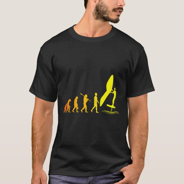 Wing Foiler Evolution Wing Surf T-Shirt (Vorderseite)
