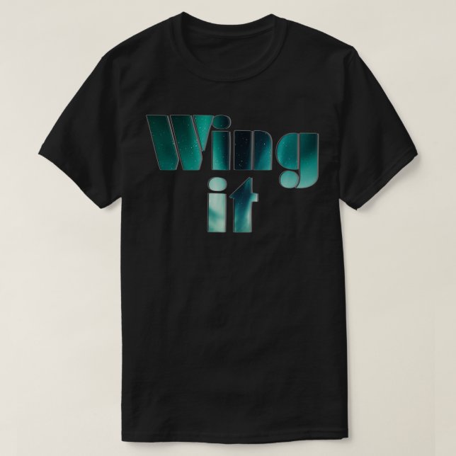 Wing it T-Shirt (Design vorne)