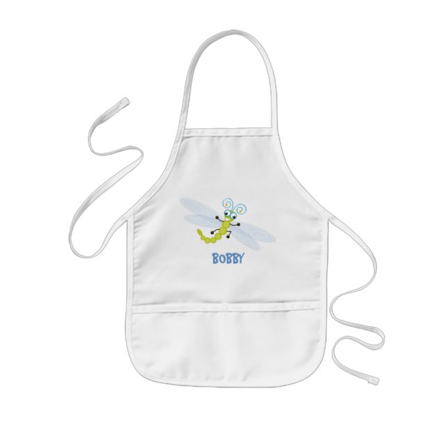 Wing-Nutz™_Dragonfly (Skeeter) _personalisiert Kinderschürze (Vorne)