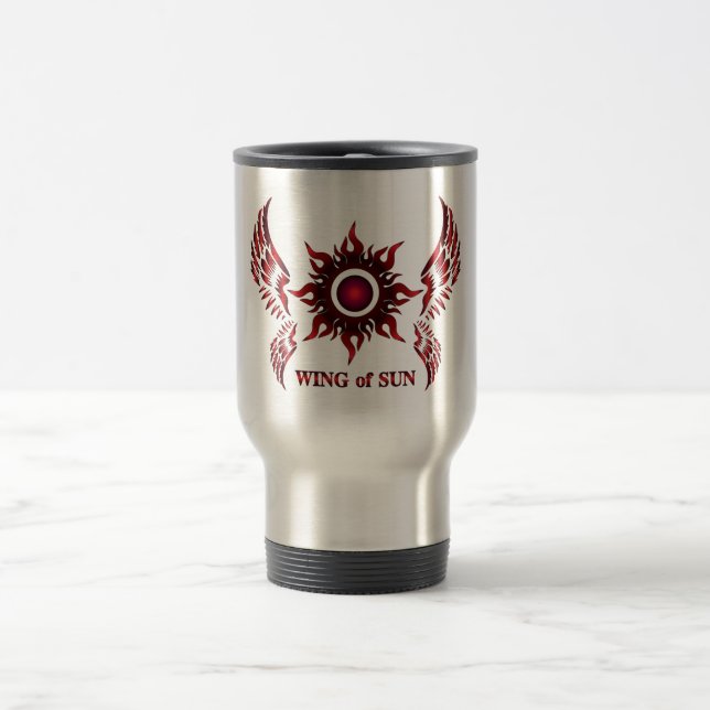 Wing of Sun Tumbler Reisebecher (Mittel)