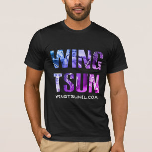 Wing Tsun Comic Buch - Blau T-Shirt