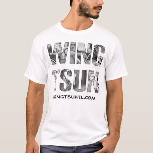 Wing Tsun Illinois weißes Grundtee T-Shirt