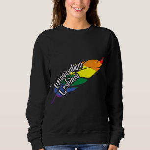 Wingaydium Lesbiosa Hörgerätegewerbe Gays für Stol Sweatshirt