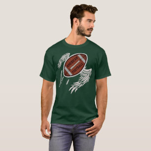 Winged American Football T - Shirt