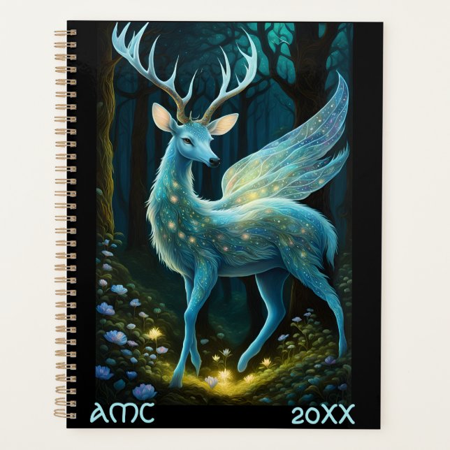 Winged Deer Fantasy Planer (Vorderseite)