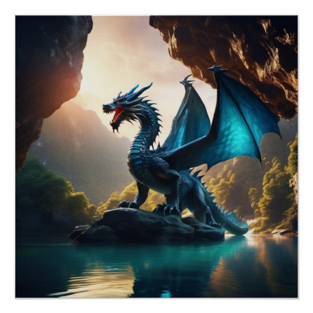 Winged Dragon Poster (Vorderseite)
