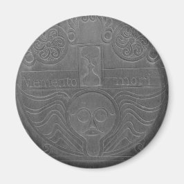 Winged Effigy Magnet Momento Mori