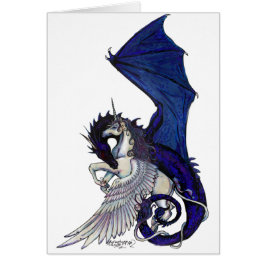 WINGED Einhorn und Drache