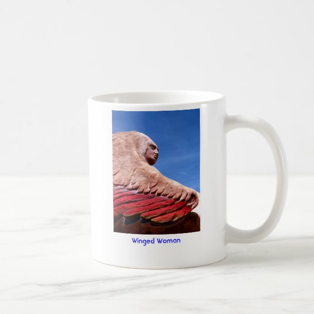 Winged Frau (1)/Tasse Kaffeetasse (Rechts)