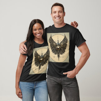 Winged Freedom Graphic T - Shirt