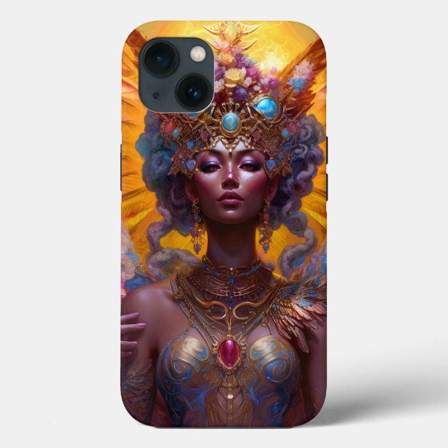 Winged Goddess Fantasy Art Case-Mate iPhone Hülle (Rückseite)