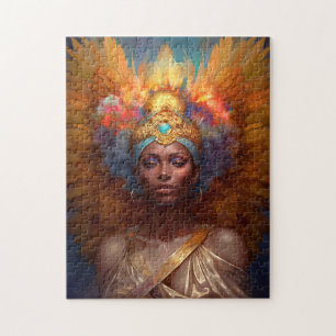 Winged Goddess Fantasy Art Puzzle