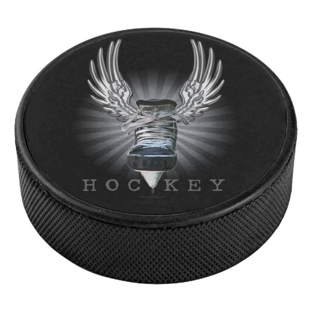 Winged Hockey Eishockey Puck (3/4)