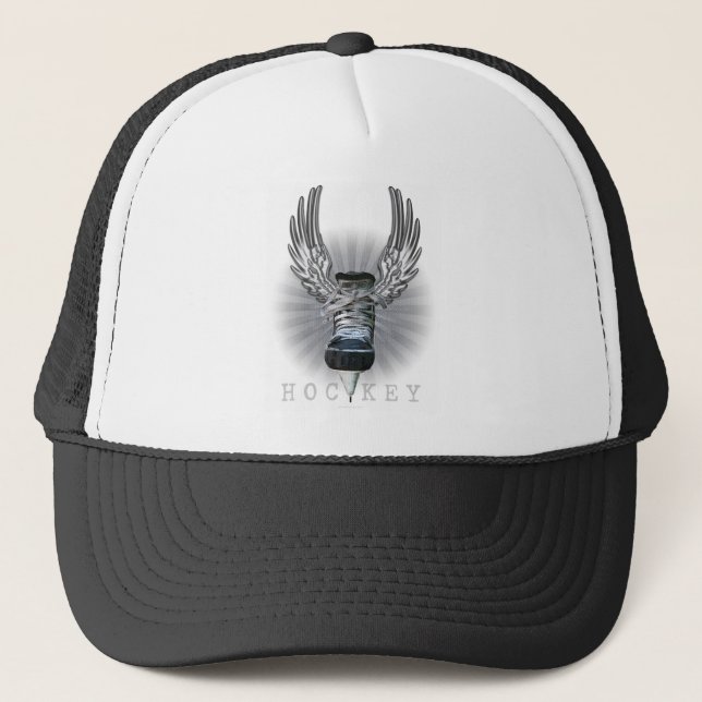Winged Hockey Truckerkappe (Vorderseite)