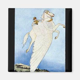 Winged Horse Magnet