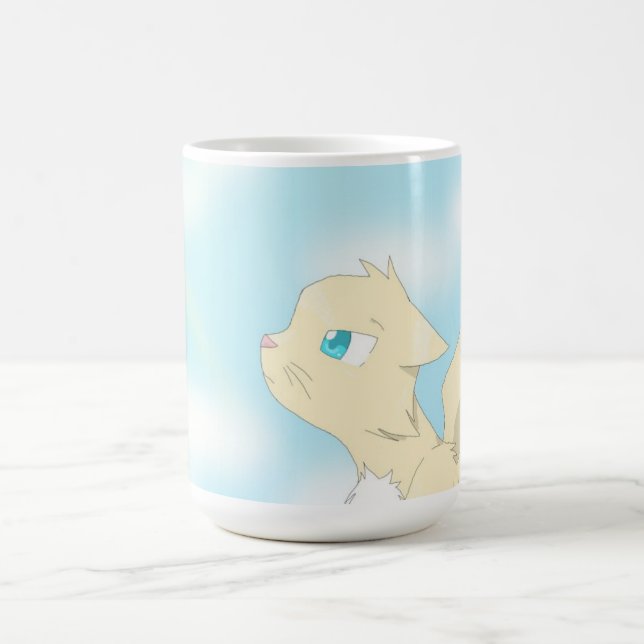 Winged Katze Kaffeetasse (Mittel)