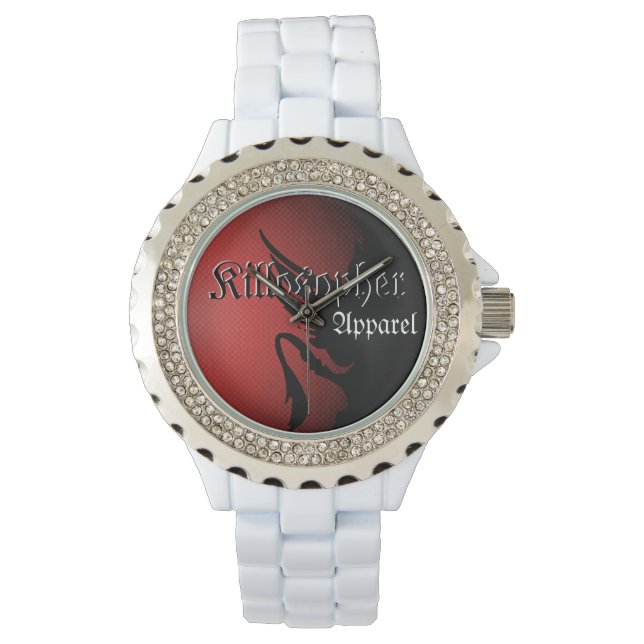 Winged Killosopher Apparel Kristall Watch Armbanduhr (Vorderseite)