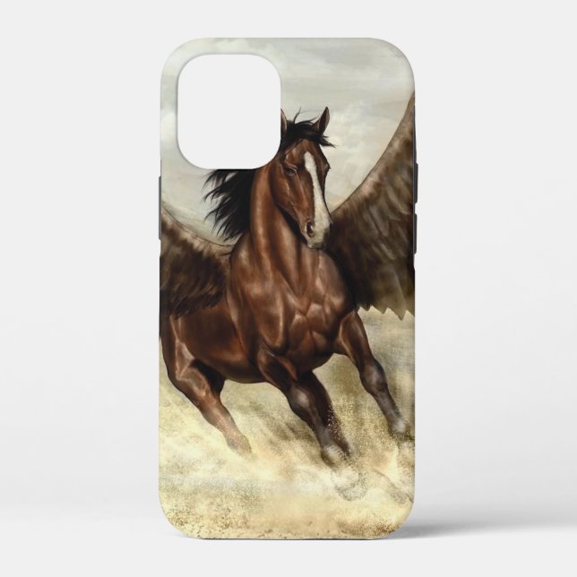 Winged Pegasus Case-Mate iPhone Hülle (Rückseite)