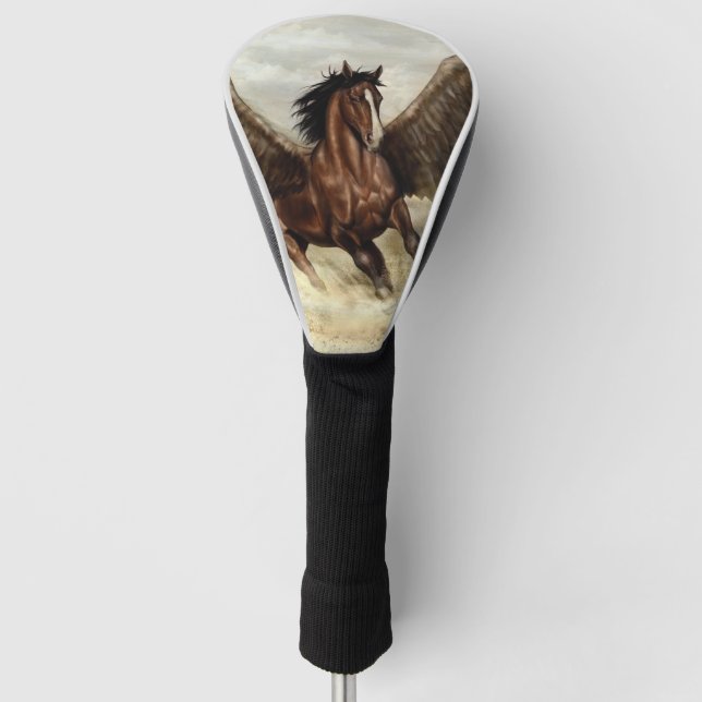 Winged Pegasus Golf Headcover (Vorderseite)